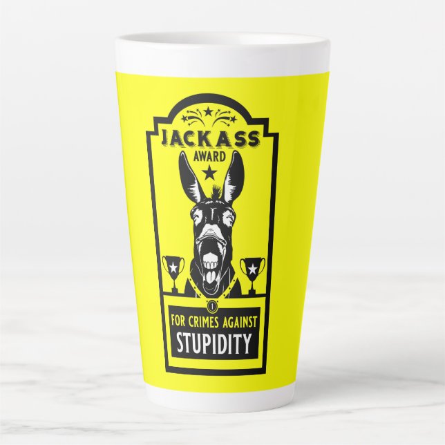 Tasse Latte Prix Jackass (Devant)