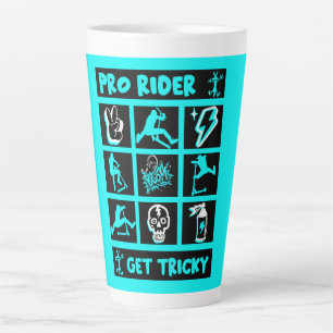 Tasse Latte Pro Scooter Free Rider Traces