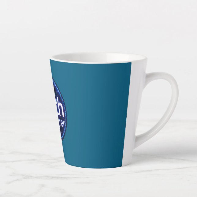 Tasse Latte Prof de maths chuchoteur de maths (Droite)