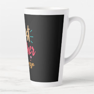 Tasse Latte Professeur Art Meilleur enseignant