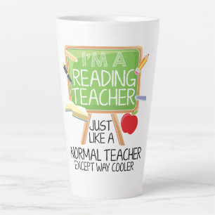 Tasse Latte Professeur de lecture