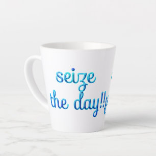 Tasse Latte profitez de la journée !