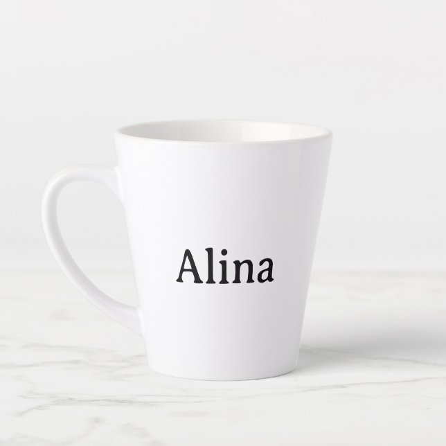 Tasse Latte Promotion de la marque 12 oz Petit  (Gauche)