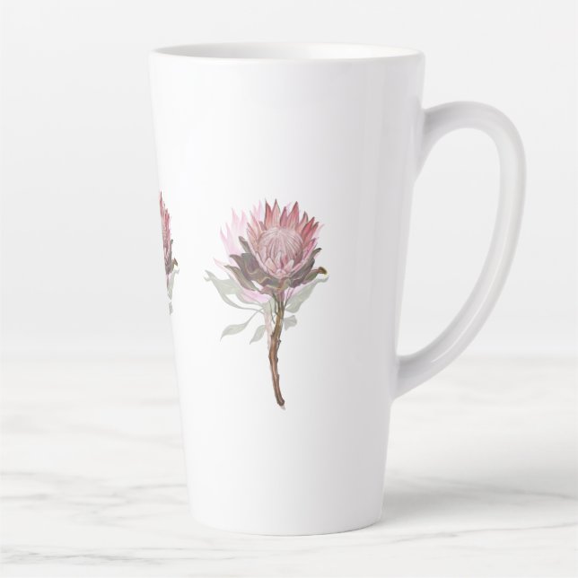 Tasse Latte protea flowers (Droite)