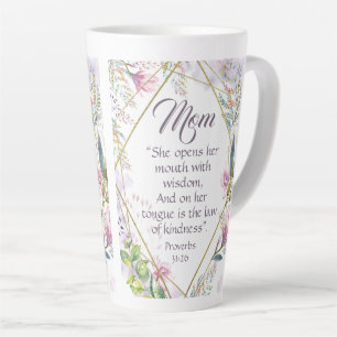 Tasse Latte Proverbes 31 Cadeaux de la Fête des mères chrétien