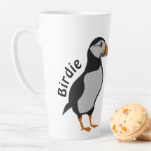 Puffin Atlantique debout La Bonne Chuck Birdie
