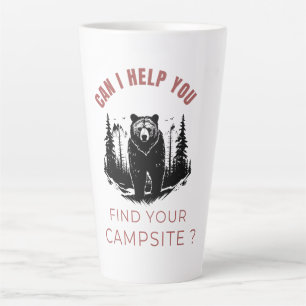Tasse Latte Puis-Je Vous Aider À Trouver Votre Camping ? - Our
