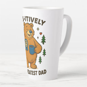 Tasse Latte Pws-itivement le plus grand papa ours