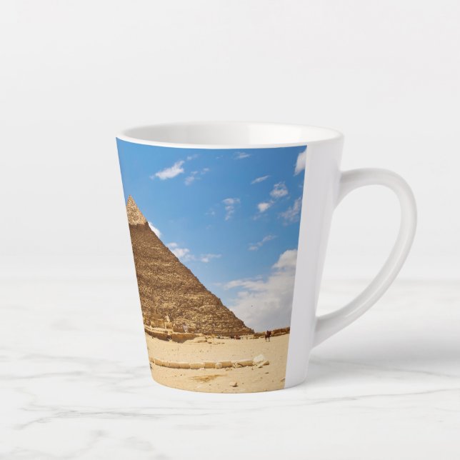 Tasse Latte Pyramides de Gizeh (Droite)