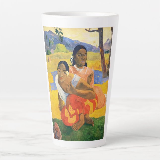Tasse Latte Quand vous marierez-vous ? Paul Gauguin (Devant)