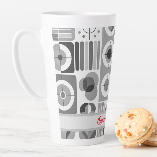 Tasse Latte Queen of the House Style contemporain du milieu du (En situation)