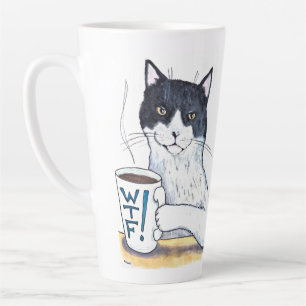 Tasse Latte Quel Félin!