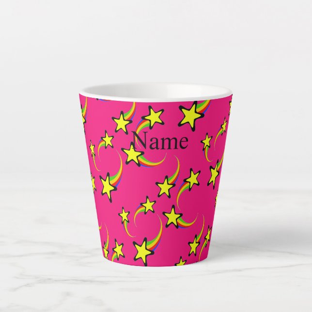 Tasse Latte Rainbow Shooting Stars Thunder_Cove (Devant)