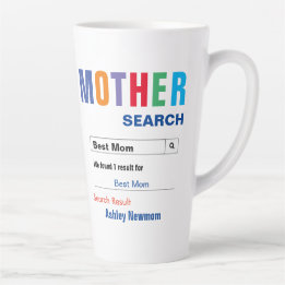 Tasse Latte Recherche de la meilleure mère