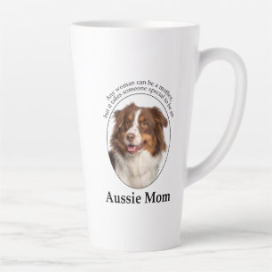 Tasse Latte Red Australian Shepherd Mom