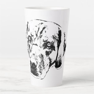 Tasse Latte Regard d'automne, Coeur Loyal