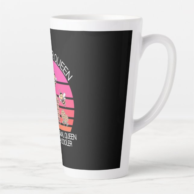 Tasse Latte Reine des apiculteurs (Droite)