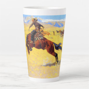 Tasse Latte Remington Old West Horse et Cowboy