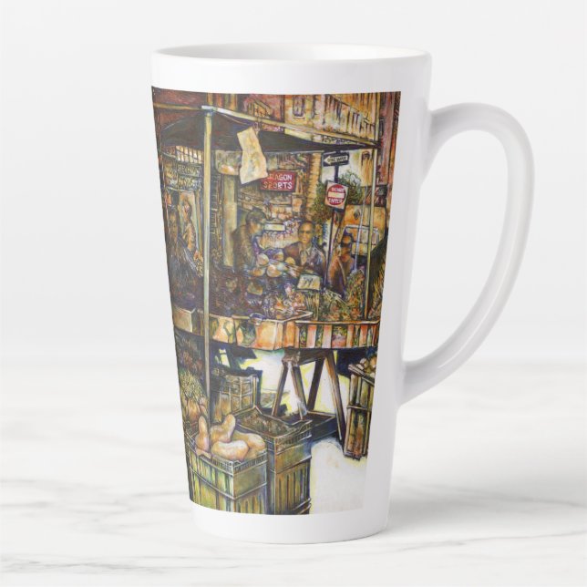 Tasse Latte Rend la créativité plus éclatante (Droite)