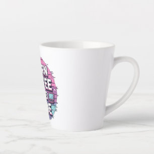 Tasse Latte Répéter le code du sommeil - Programmeur minimalis