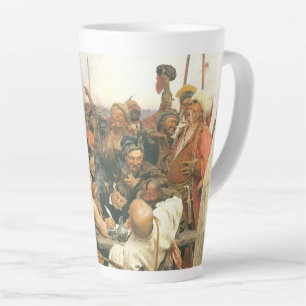 Tasse Latte Réponse des Cosaques zaporozhiens-Ilya Repin