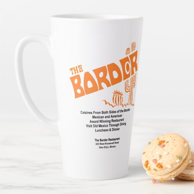 Tasse Latte Restaurant Border, Glen Ellyn, IL (En situation)