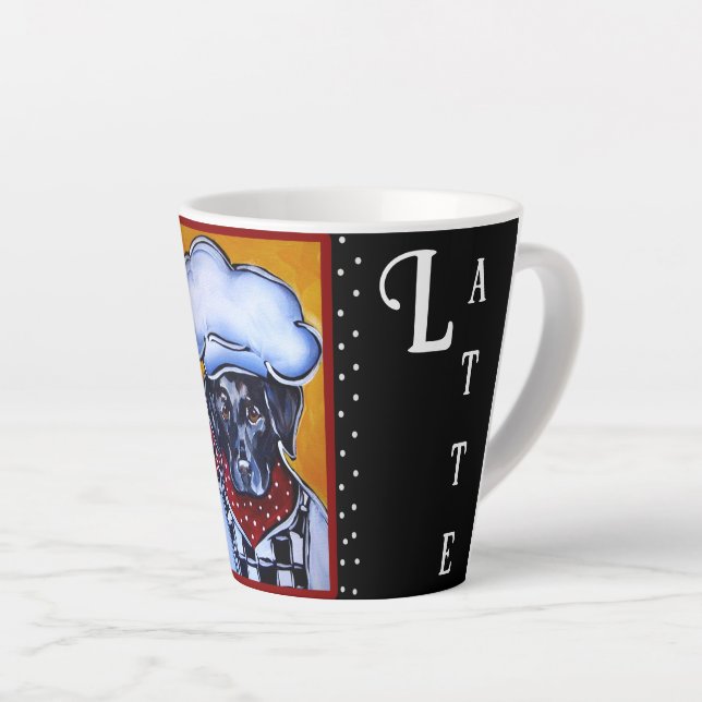 TASSE LATTE RÉTRIEVER DU LABRADOR  (Angle droit)