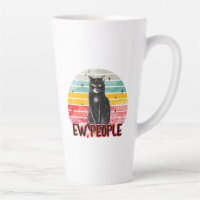 Retro Vintage Chat Noir Ew