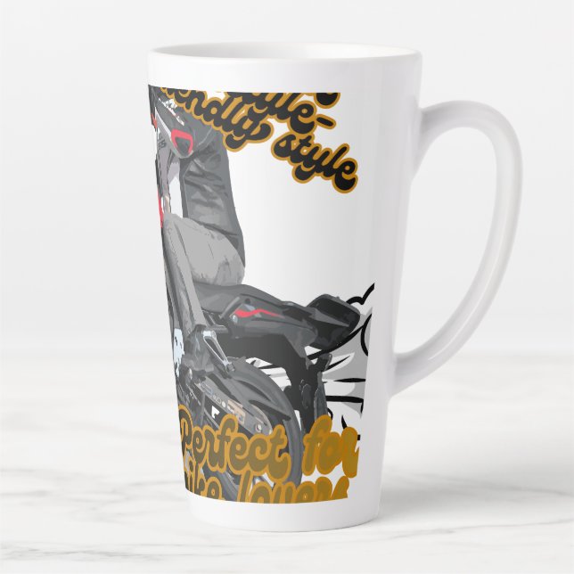 Tasse Latte Reusable Grocery Bag (Droite)