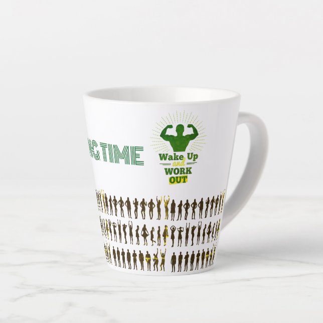 TASSE LATTE RÉVEILLEZ-VOUS (Angle droit)