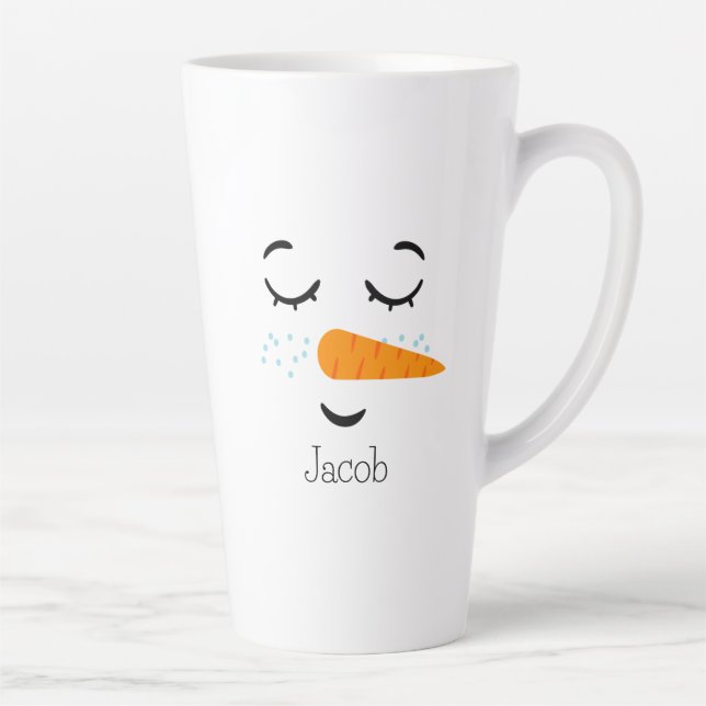 Tasse Latte Rêver Frosty le Snowman (Droite)
