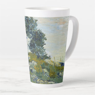 Tasse Latte Roches avec chêne, peinture à l'huile de Van Gogh