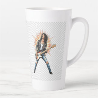Tasse Latte Rock star coffee latte