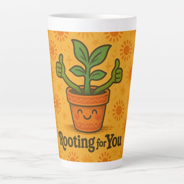 Tasse Latte Rooting for You (Devant)