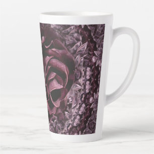 Tasse Latte Rosace Mandala 
