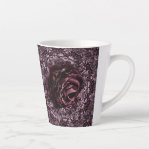 Tasse Latte Rose Mandala