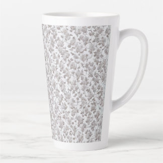Tasse Latte Roses blanches D