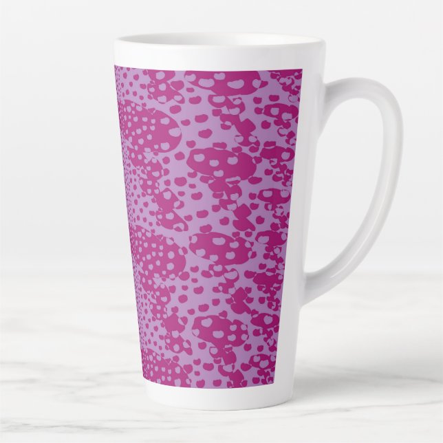 Tasse Latte Roses de bulbes de roses (Droite)