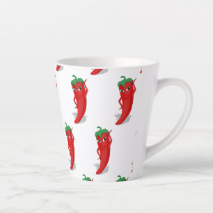 Tasse Latte Rouge Hot Pepper Diva Classic