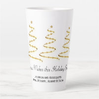 Ruban d'or Arbres de Noël Business Swag