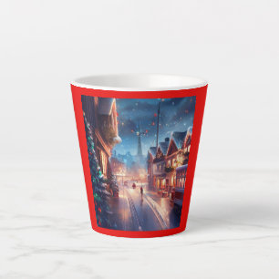 Tasse Latte Rue de Noël 1