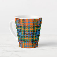 Rustique Tartan Murray Plaid Orange Blue Check