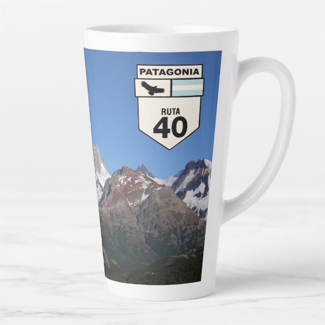 Tasse Latte Ruta 40 le lecteur classique (Droite)