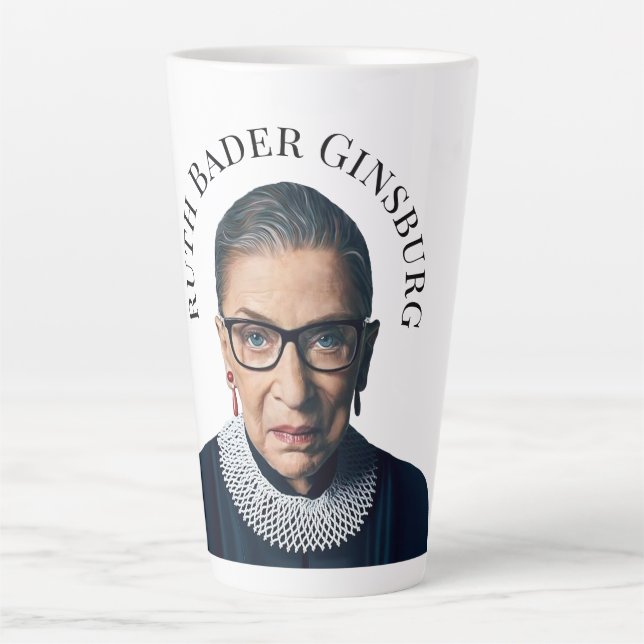 Tasse Latte Ruth Bader Ginsburg (Devant)