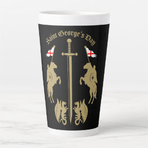 Tasse Latte Saint George's Day