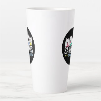 Tasse Latte Samoyeds du logo de la péninsule