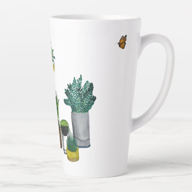 Tasse Latte Sanctuaire de jardin (Droite)