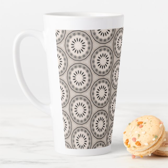 Tasse Latte Sand Dollar (En situation)