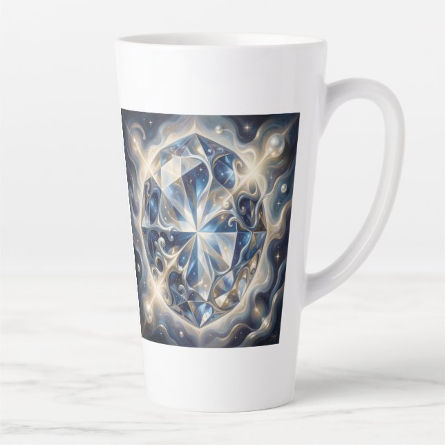 Tasse Latte Sapphire – The Stone of Truth and Wisdom´3 (Droite)