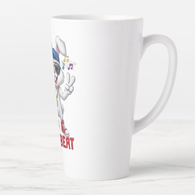 Tasse Latte Sauter au rythme (Droite)